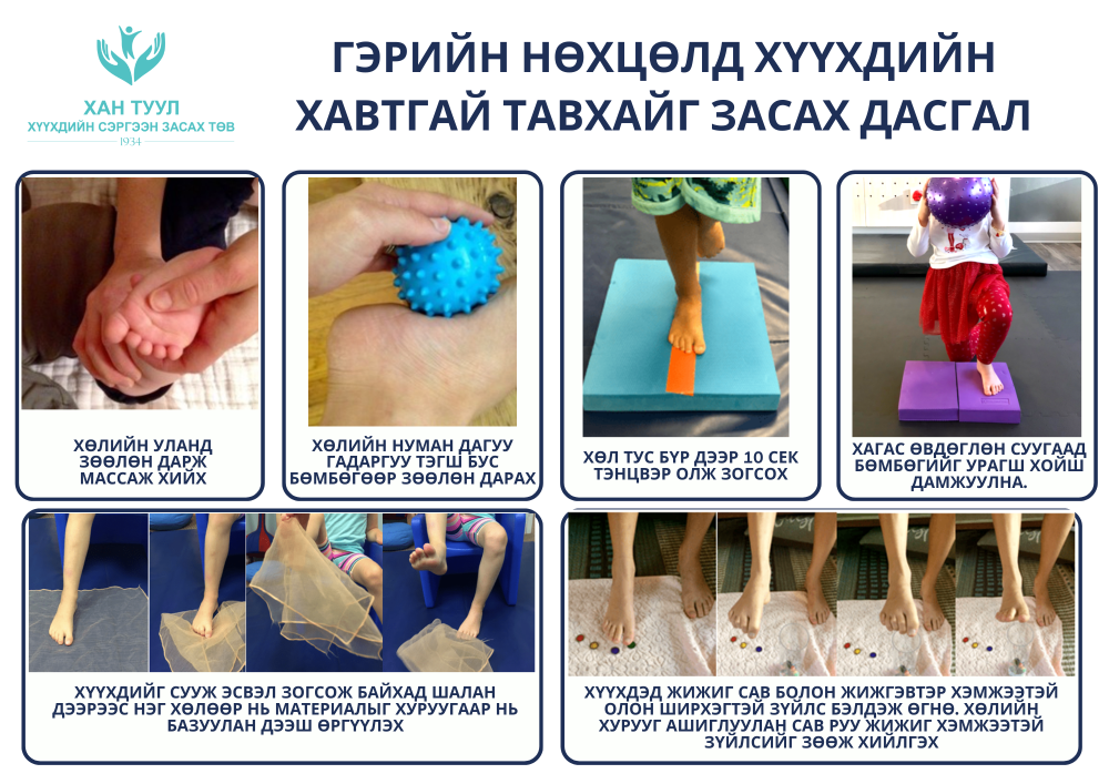 Хавтгай тавхайг засах дасгал